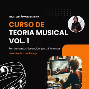 Imagem do curso Teoria Musical Volume 1: Fundamentos Essenciais para Iniciantes