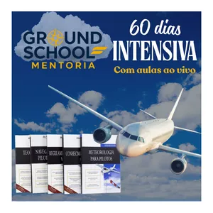Curso Mentoria com Aulas ao Vivo para Piloto Privado de Avião (PPA) - (Intensivo 60 dias)
