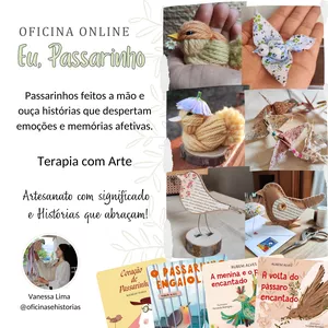 Imagem de capa para o Curso online Oficina Eu, Passarinho 