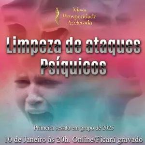 Imagem de capa para o Curso online LIMPEZA DE ATAQUES PSÍQUICOS COM A MPA.