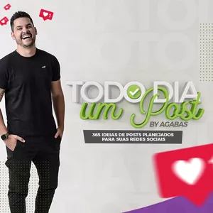 Imagem de capa para o Curso online Todo Dia Um Post