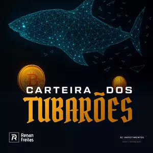 Imagem do curso CARTEIRA DOS TUBARÕES - As Top 10 Criptos dos grandes Bancos e Fundos Globais.
