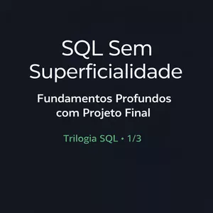 Imagem do curso SQL Sem Superficialidade - Fundamentos Profundos com Projeto Final (Trilogia SQL • 1/3)