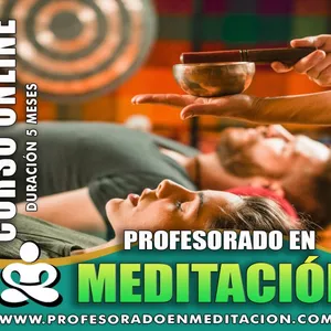 Imagen de portada para Curso online Profesorado en Meditación