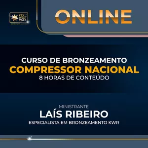 Imagem de capa para o Curso online Curso de Bronzeamento Aplicação do Compressor Nacional
