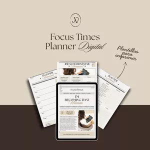 Imagen de portada para Ebook Focus Times - Planner de Bienestar y Productividad
