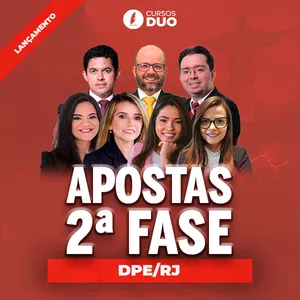 Imagem de capa para o Curso online Apostas 2ª fase DPE/RJ