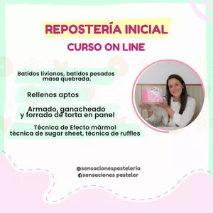 Imagen de portada para Curso online Pastelería para eventos