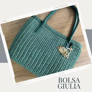 Curso Bolsa Giulia - Curso de Crochê