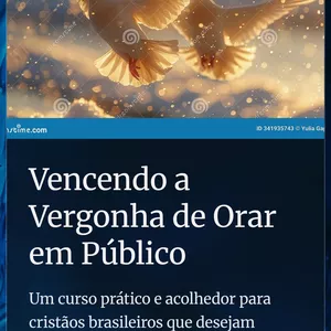 Imagem de capa para o Ebook Vencendo a vergonha de orar em publico