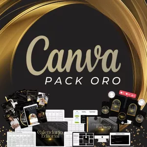 Imagen de portada para Curso online Canva Pack Oro