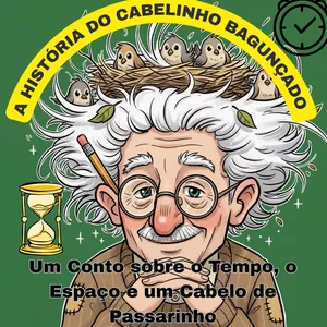 Imagem de capa para o Ebook A História do cabelinho bagunçado 