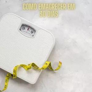 Imagem de capa para o Ebook Como emagrecer em 30 dias