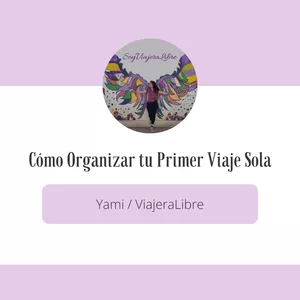 Imagen de portada para Curso online Cómo organizar tu PRIMER VIAJE SOLA