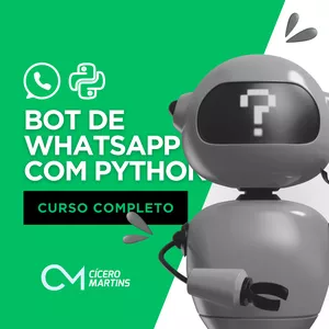 Imagem de capa para o Curso online Bot de WhatsApp com Python: Automatizando Mensagens sem API