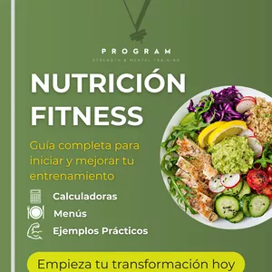Imagen de portada para Ebook Nutrición Fitness: Guía Completa para Iniciar y Mejorar tu Entrenamiento