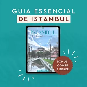 Imagem de capa para o Ebook Istambul - Guia Essencial + Comer &amp; Beber