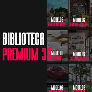 Imagem de capa para o Curso online Biblioteca Premium 3D - Plano Profissional