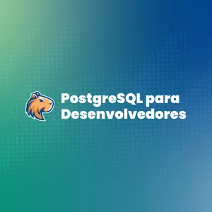 Imagem de capa para o Curso online PostgreSQL para Desenvolvedores