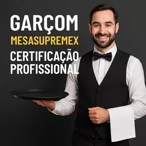 Imagem do curso Garçom MesaSupremeX – Certificação Profissional 