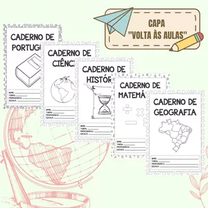 Imagem de capa para o Ebook Capas Caderno