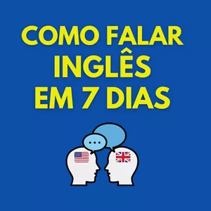 Imagem de capa para o Ebook Como falar Inglês em 7 dias