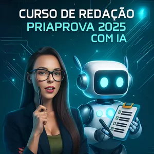 Imagem de capa para o Curso online CURSO DE REDAÇÃO PRIAPROVA 2025 - COM IA