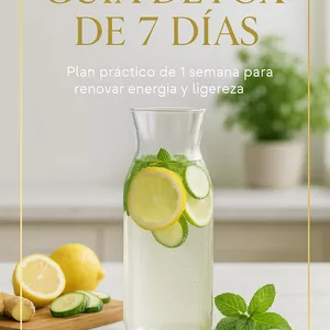 Imagen de portada para Curso online Guia Detox de 7 dias