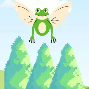 Imagen de portada para Ebook LA RANA QUE PODIA VOLAR