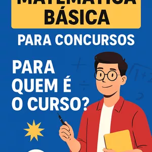 Imagem de capa para o Ebook Matemática Sem Medo: A Base que Cai em Todo Concurso