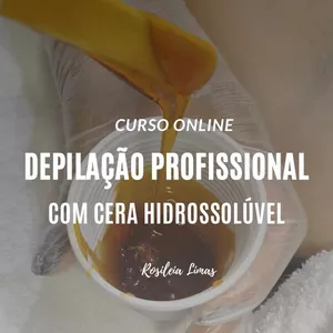 Imagem de capa para o Curso online CURSO DE DEPILAÇÃO PROFISSIONAL COM CERA HIDROSSOLÚVEL