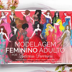 Imagem de MODELAGEM FEMININO ADULTO criado por Antonia Ferreira na hotmart