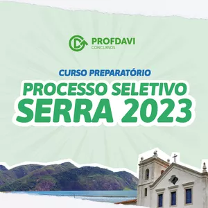 Imagem de capa para o Curso online PROCESSO SELETIVO SERRA 2023