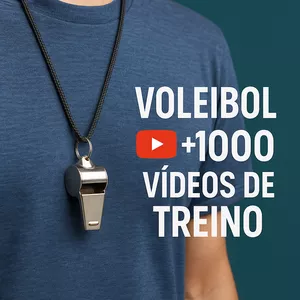 Imagem do curso APITO NO PESCOÇO: +1000 TREINOS DE VOLEIBOL