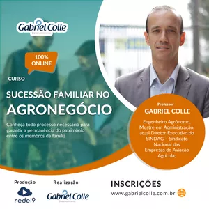 Curso Sucessão Familiar no Agronegócio por Gabriel Colle