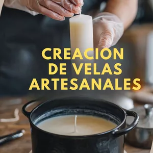 Imagen de portada para Ebook CREACIÓN DE VELAS ARTESANALES