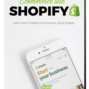 Imagem de capa para o Ebook Ecommerce com Shopify