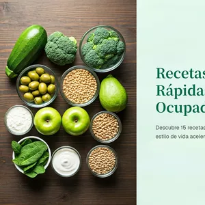 Imagen de portada para Ebook Recetas Saludables y Rápidas para Personas Ocupadas