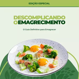 Imagem de capa para o Ebook E-book - Descomplicando o emagrecimento