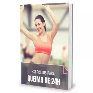 Imagem de capa para o Ebook Exercícios para Queima de 24 Horas
