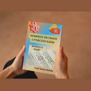 Imagem de capa para o Ebook  Números decimais e Porcentagem