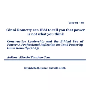 Cover image for Ebook Ginni Rometty ran IBM to tell you that power is not what you think