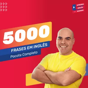 Imagem de capa para o Curso online 5000 frases com as palavras mais usadas no inglês