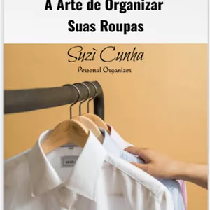 Imagem de capa para o Ebook Roupas em Ordem: A Arte de Organizar Suas Roupas