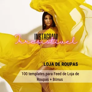 Imagem de capa para o Curso online Instagram Irresistível Loja de Roupas