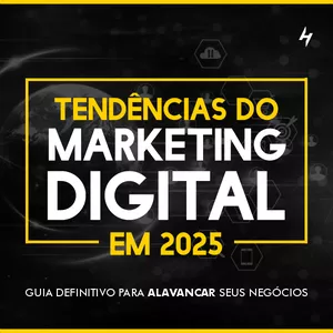 Imagem de capa para o Ebook Tendências do Marketing Digital em 2025