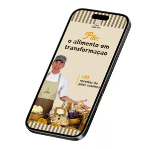 Imagem de capa para o Ebook Pão: o alimento em transformação | + 50 receitas favoritas do chef Mancuzo