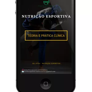 Imagem de capa para o Ebook JIU JITSU - NUTRIÇÃO ESPORTIVA