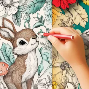 Imagem de capa para o Curso online Artistas Kids Pintando e Brincando