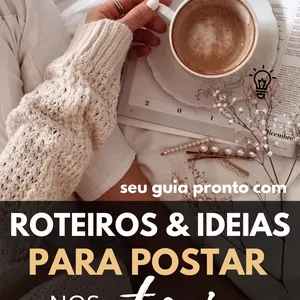Imagem de capa para o Ebook EBOOK IDEIAS E ROTEIROS PARA STORIES